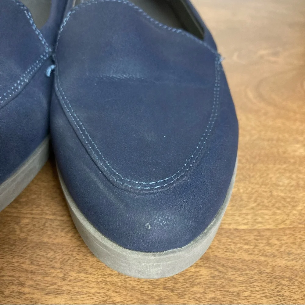A2 by Aerosoles Clever Navy Blue Slip-ons 7.5